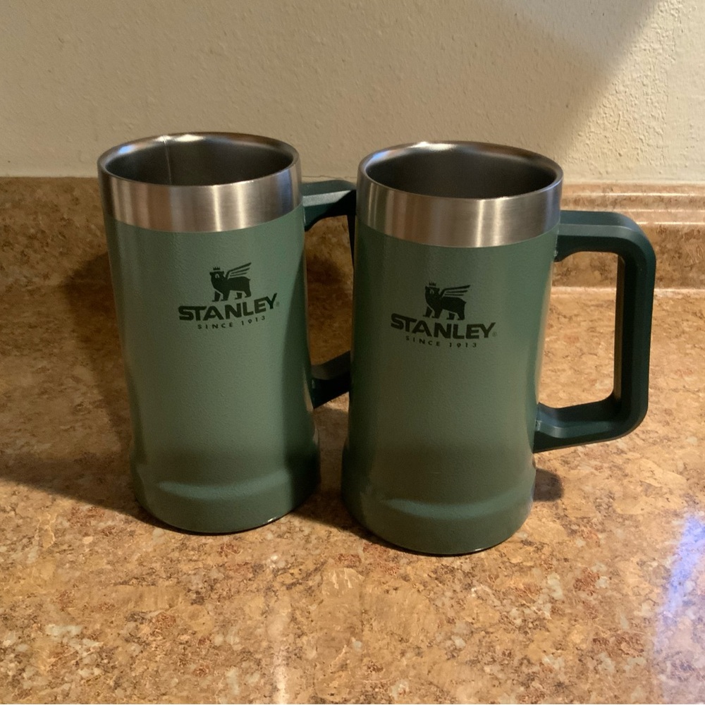 Stanley Classic Special Edition Green 24 oz Mugs: Set of 2